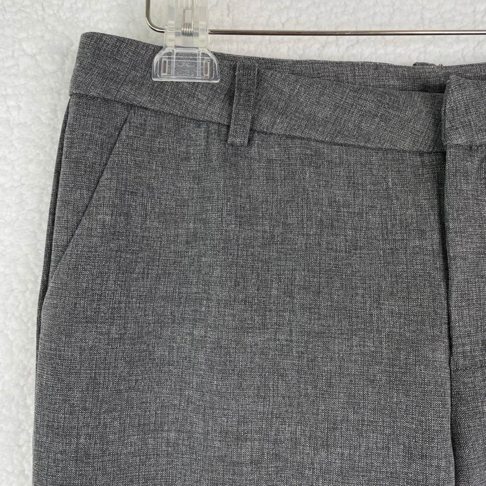 KUT from the Kloth Womens Size 10P Gray Straight Leg Dress Pants Career Slacks‎